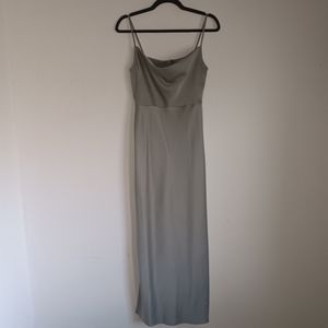 BHLDN Cali Midi Satin Charmeuse Dress Size 2